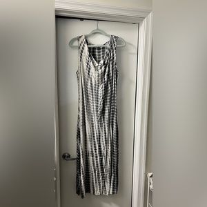 Preowned Tie Dye Sleeveless Long Dress Size 2X